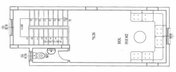 Alsancak Villas roof floor plan