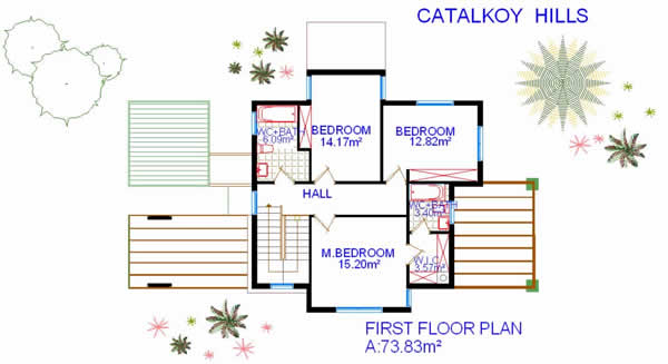 ctalkoy hills first floor plan