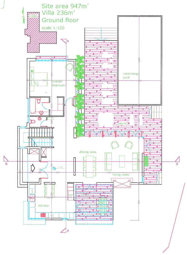 sea residence vila 1 ground floor
