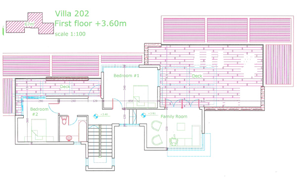 sea residence villa 2 first floor